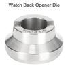 Grooved Design Watch Back Case Opener Silver Watch Back Remover Die  For Watchmaker