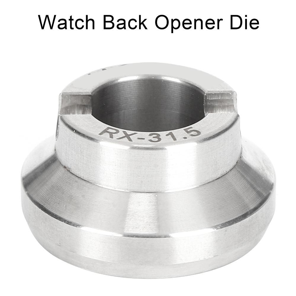 Grooved Design Watch Back Case Opener Silver Watch Back Remover Die For Watchmaker