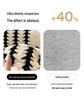 Klasse A Doppellagige Lammwoll-Decke mit Fleece-Futter – Dick, Multifunktional, Warm für Herbst & Winter mit Taft-Fleece-Bezug.