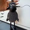 Llavero Oveja Shaun Adorno Colgante para Coche de Pareja Muñeco de Peluche Lindo Encanto para Bolso Regalo