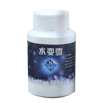 50g Poudre de Neige Artificielle Magique Instantanée Fête de Noël DIY Décoration de Noël