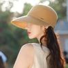 Summer new hat women's beach travel vacation raffia straw hat straw sun hat sun hat