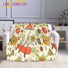 Cartoon Frohe Weihnachten Katze Decke Druck Super Weiche Flanell Decke Flanell Bettdecke Bettwäsche Sofa