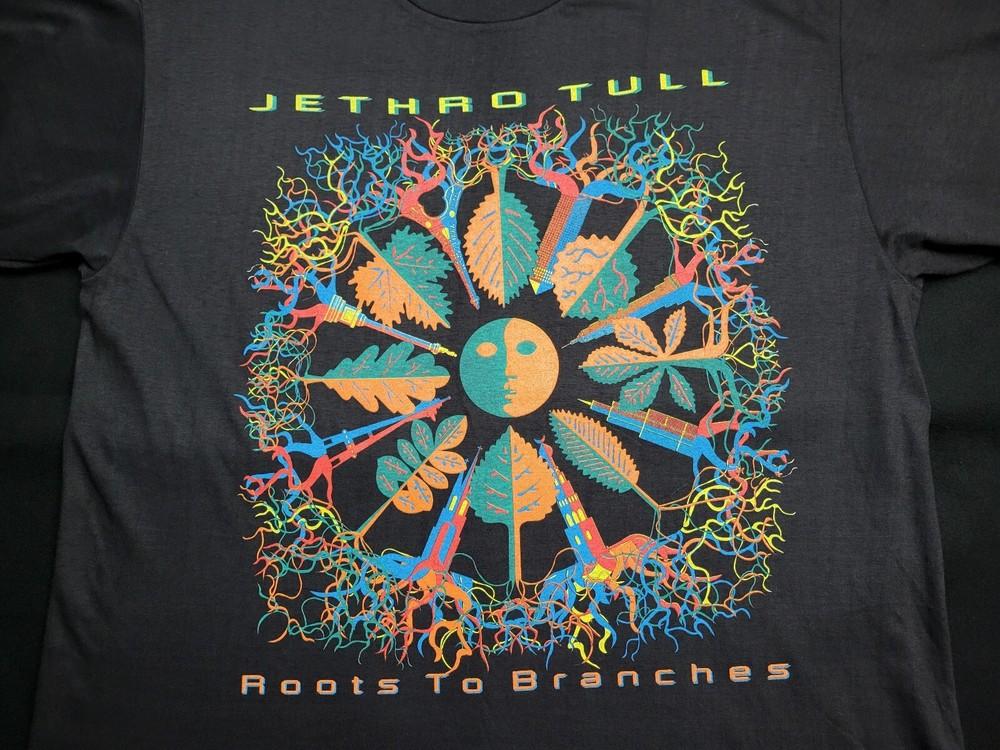 

Retro Jethro Tull Band Black Cotton Shirt All size S5XL Unisex AD267 Unisex T-Shirt S