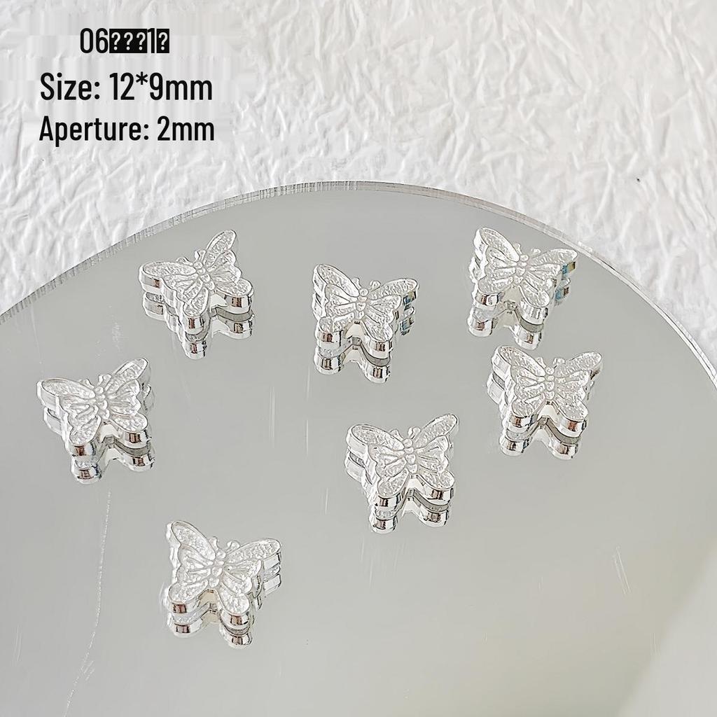 Butterfly Collection: Silver Alloy Pendant Charm for DIY Bracelets and Necklaces