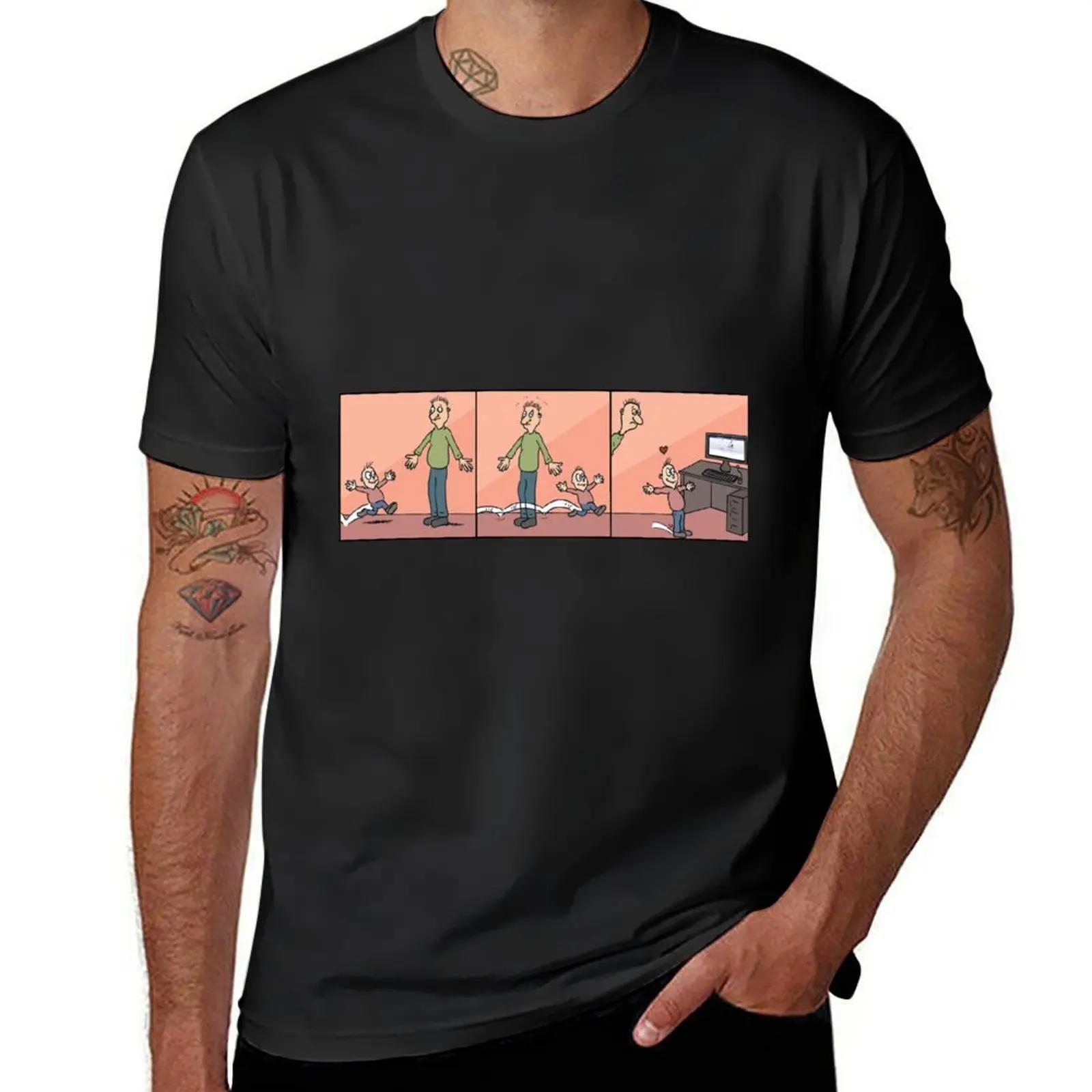 

I love you dad TShirt summer tops heavyweights mens t shirt graphic 4XL