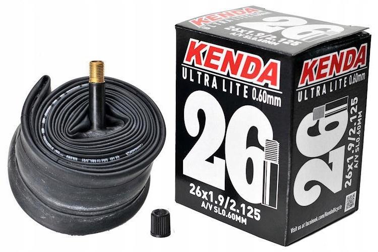 Bicycle Inner Tube 26X1.9/2.125 Av 32Mm Ultra Lite Light Mtb Kenda 145G