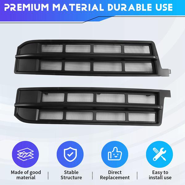 Electric BMW Mini J01 Front Grille Insect Screen: Black Decorative Vent Modification