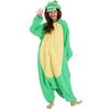 SAZAC Tierfleece Kigurumi Krokodil 2935