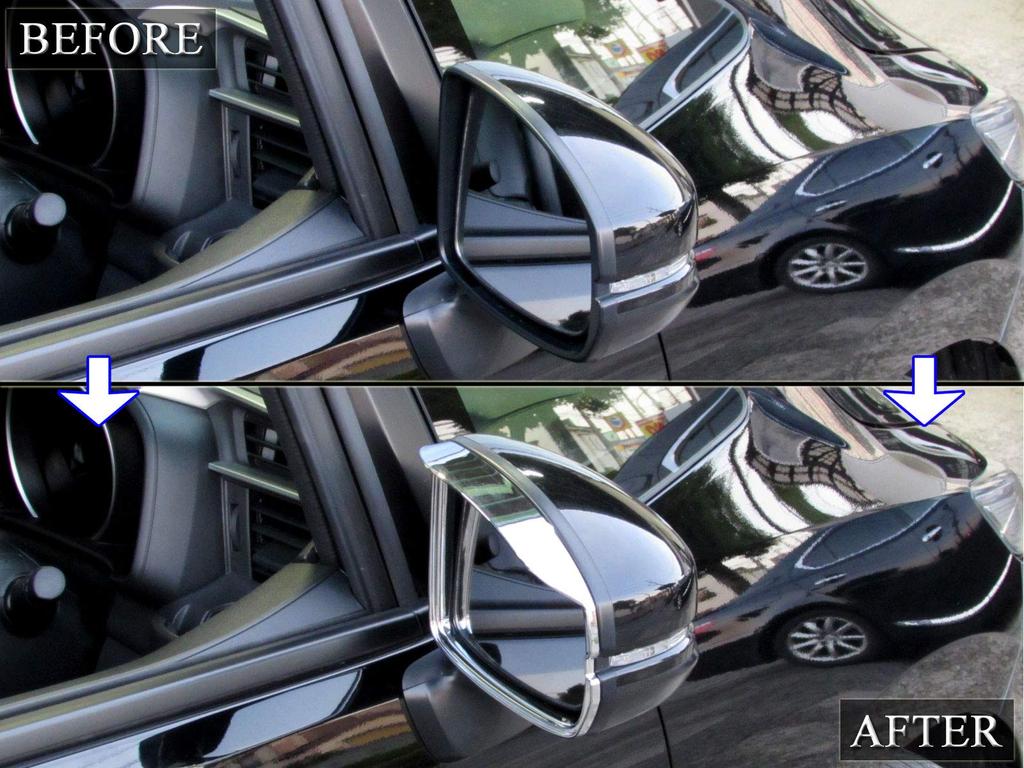 BRIGHTZ Chrome Door Mirror Type for Fit Hybrid Compatible with GP Fit Visors, C, GP5/GP6 [MIR-ETC-015], P1/P4 (1/4), Hybrid, ...