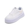 Spring platform women's height increase versatile fashion simple board shoes classic solid color niche casual shoes