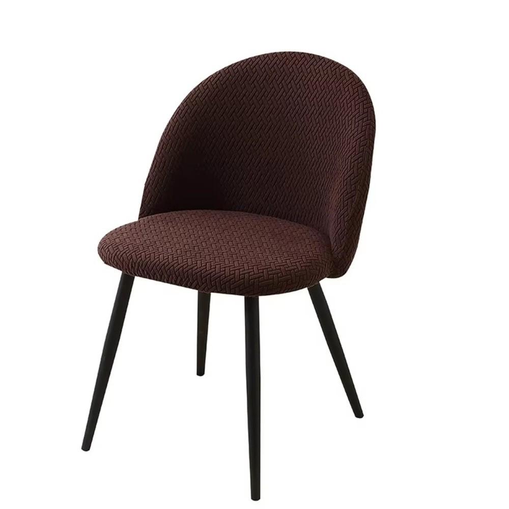 Anti-slip Integrated Seat Cover Curved Duckbill Stool Slipcover  for Home Banquet Wedding