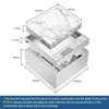130*130mm Embedded Version Floor Socket Replaceable Module Power Socket Stainless Steel Hidden Power Adapter