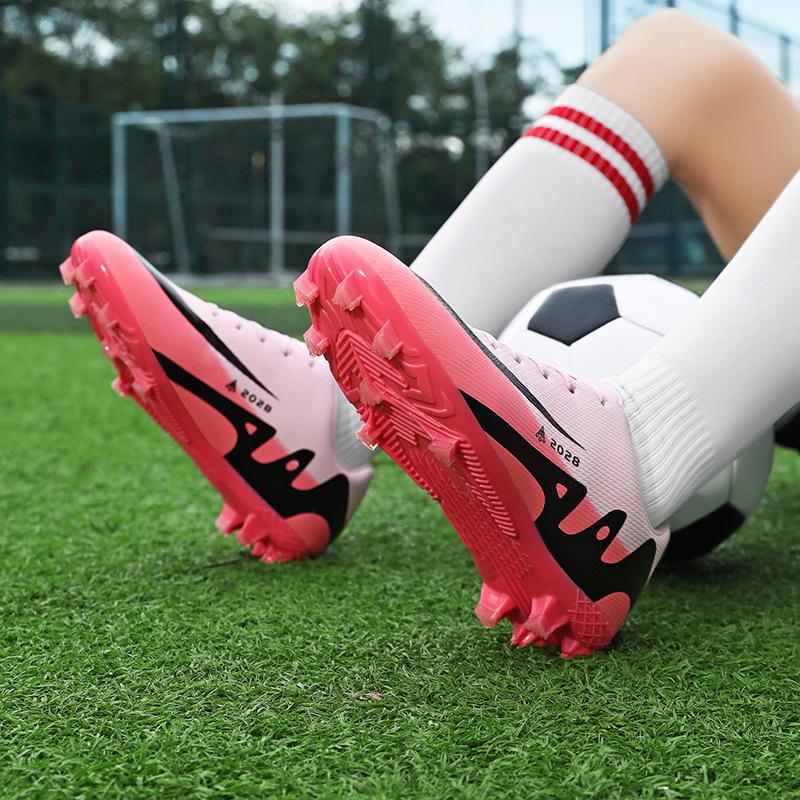 Unisex Børn Ungdom Udendørs Træning Skridsikre Fodbold Fodboldsko