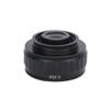 0,35 x 38 mm C-Mount-Objektivadapterrohr Mikroskopzubehör für Trinokular-Stereomikroskop