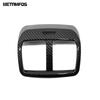 For Ford Focus -  2024 Carbon Fiber Rear Seat Air Condition Vent Outlet Cover Trim Frame Accessories Car Styling