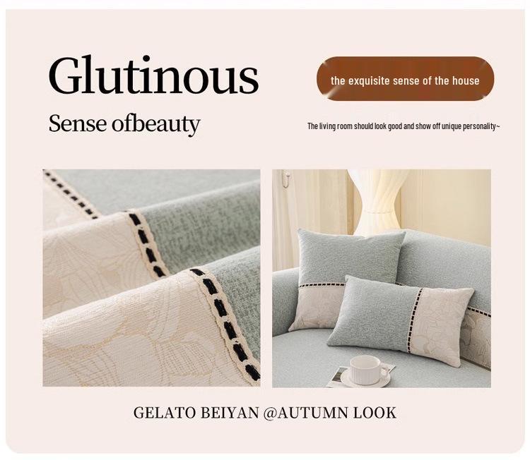 2025 Universal Luxury Sofa Cushion: Non-Slip, Light, and Stylish Leather Seat Cover