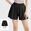 Women's Yoga Shorts Casual Anti-Exposure High Waist Hip Lifting Running Fitness Shorts