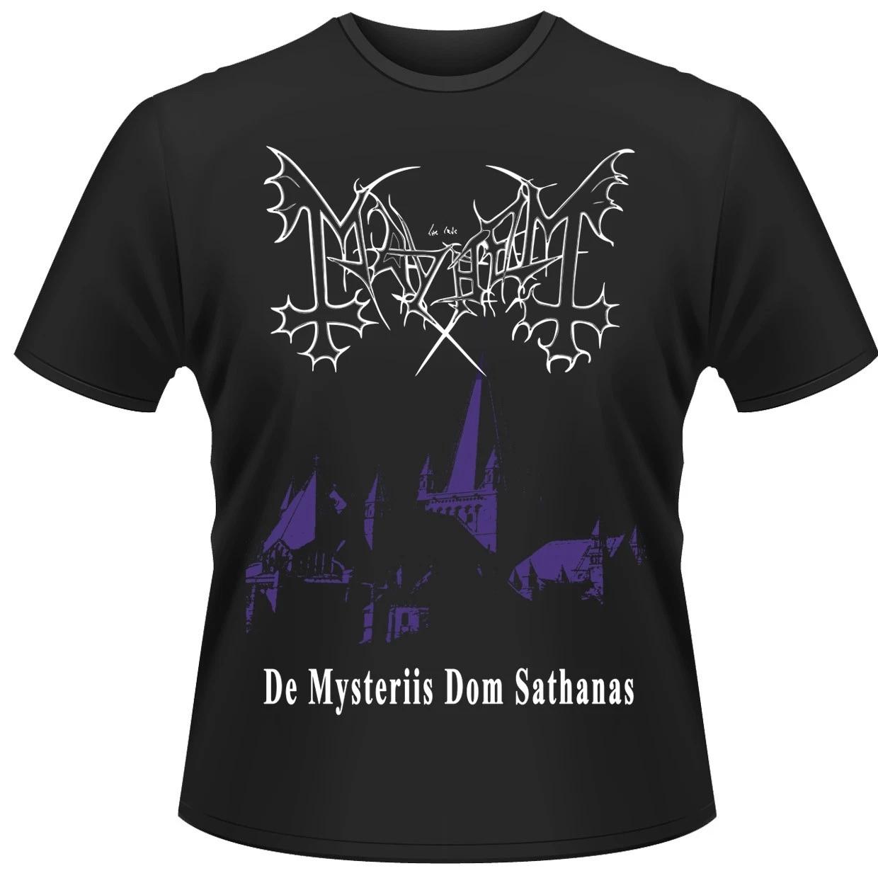 Футболка Mayhem De Mysteriis Dom Sathanas - НОВАЯ 2XL