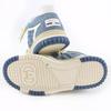 Pristine GUCCI Low Cut Sneakers Reweb GG Denim Leather Indigo Women 35 838831 Used