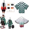 Breathable And Eye-catching Demon Slayer Kimetsu No Yaiba Nezuko Kids Cosplay Costume Perfect For Halloween And Fancy Dress Parties