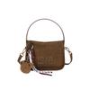Autumn and Winter Retro Messenger Bag Female Niche Design Casual Shoulder Bag Large Capacity Commuter Simple Handbag