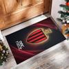 OGC Nice FC Soccer Football Pattern Soft Area Rug Non Slip Indoor Floor Carpet Sports Decor Mat for Bedroom