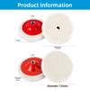 Thickened Wool Polishing Wheel 115/125mm Mirror Polishing Pad Practical Sanding Disc  for Marble