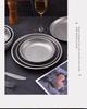 A1R Food-Grade Pure Titanium Round Plate: Portable, Anti-Fall & Ideal for Home or Camping