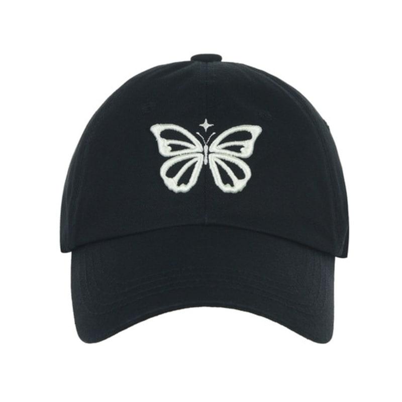 

NICK&NICOLE VINTAGE BUTTERFLY BLINK BALL cap_5 color NAVY PURPLE