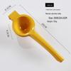 Aluminum Alloy Lemon Squeezer: Compact Manual Fruit Press for Kitchen Use.
