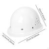 Hard Hat Construction Helmet Adjustable Non Slip Lining Labor Protection Cap for Workers