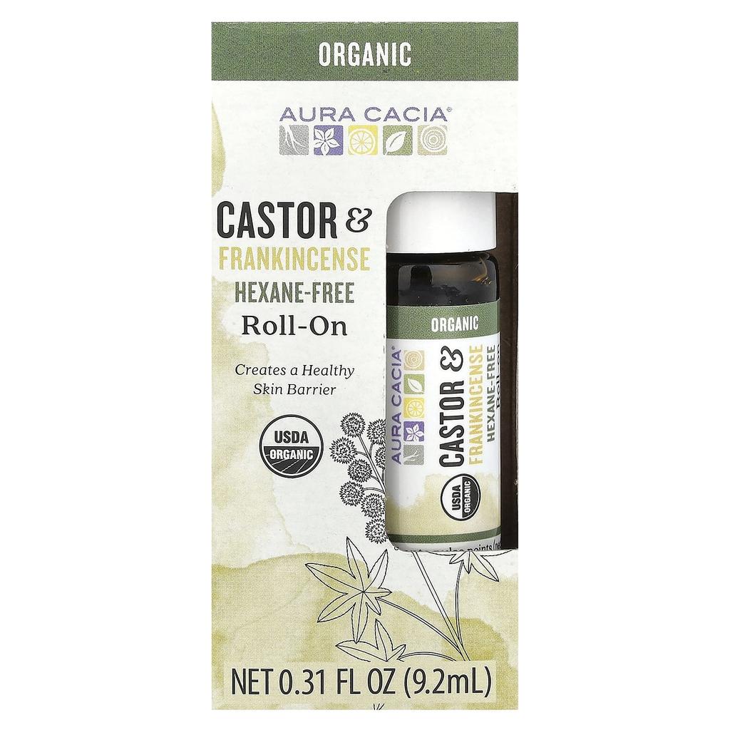 Roll-On, Castor & Frankincense, 9.2 Ml (0.31 Fl Oz)