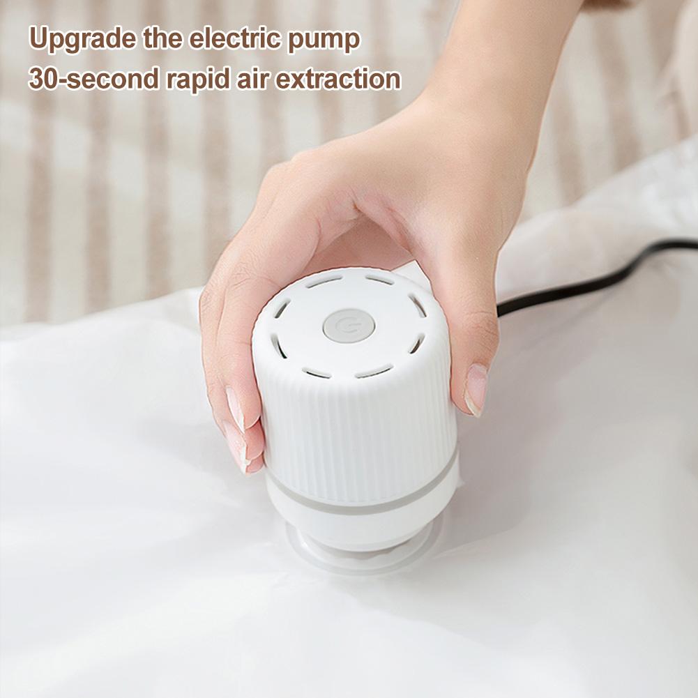 Electric Air Pump for Vacuum Bags Mini Vacuum Sealer Machine Handheld Vacuum Sealer Pump Suitable for Clothes Storage Bags