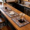 12x18 Inch Washable Cotton Linen Non-Slip Table Pads Easy Care Durable Home Kitchen Restaurant Party Decor Placemats
