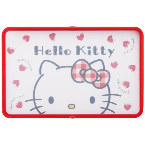 Skater Cutting Board AG+ Antibacterial 21 x 32.5cm M Hello Kitty Red Heart Sanrio Dishwasher Safe KTMT1AG-A with Guard that Can Use Both Sides to Prev