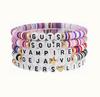 Olivia Rodrigo Lila Ton Fächerarmband-Set
