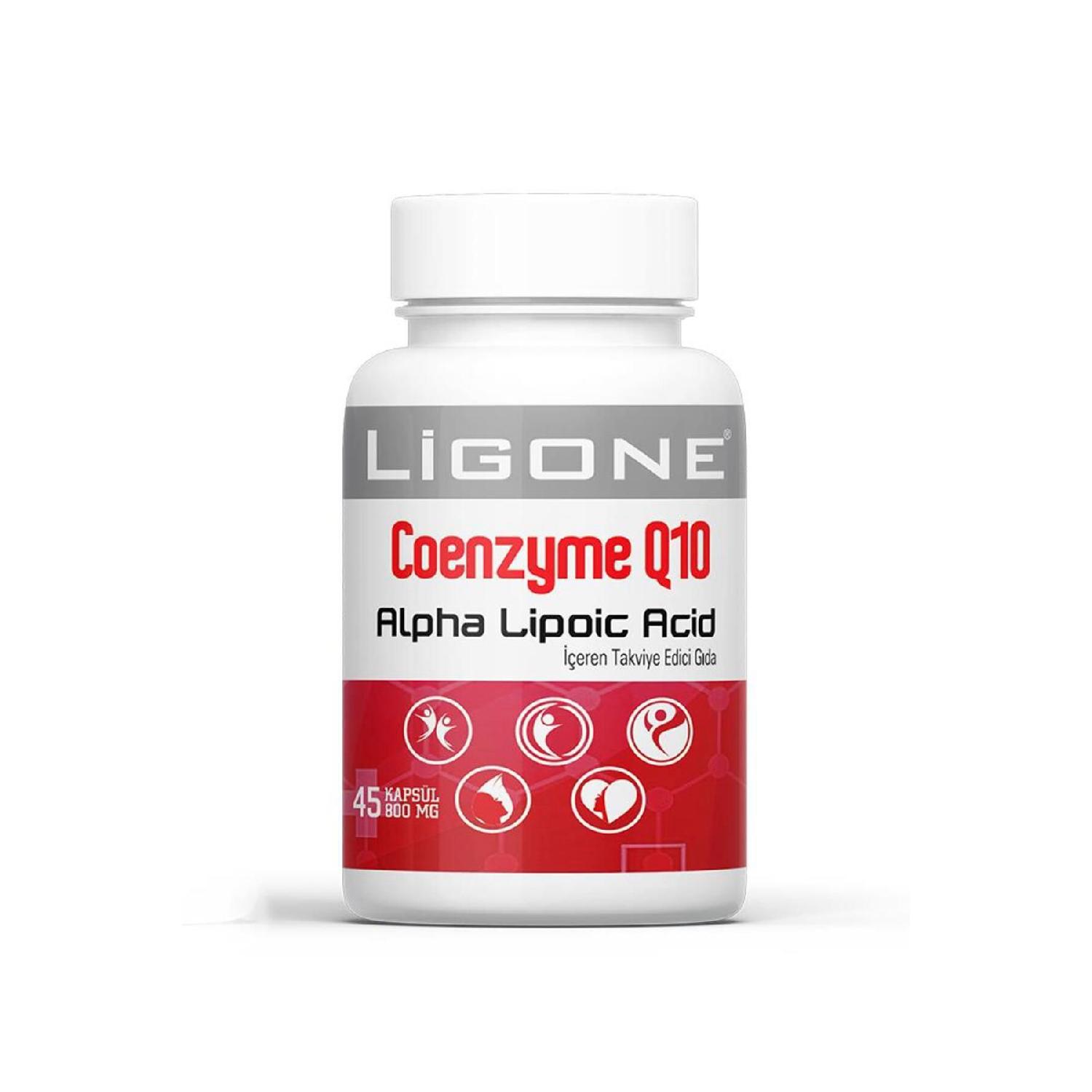 

Koenzim Q10 Alpha Lipoic Acid 45 Capsules