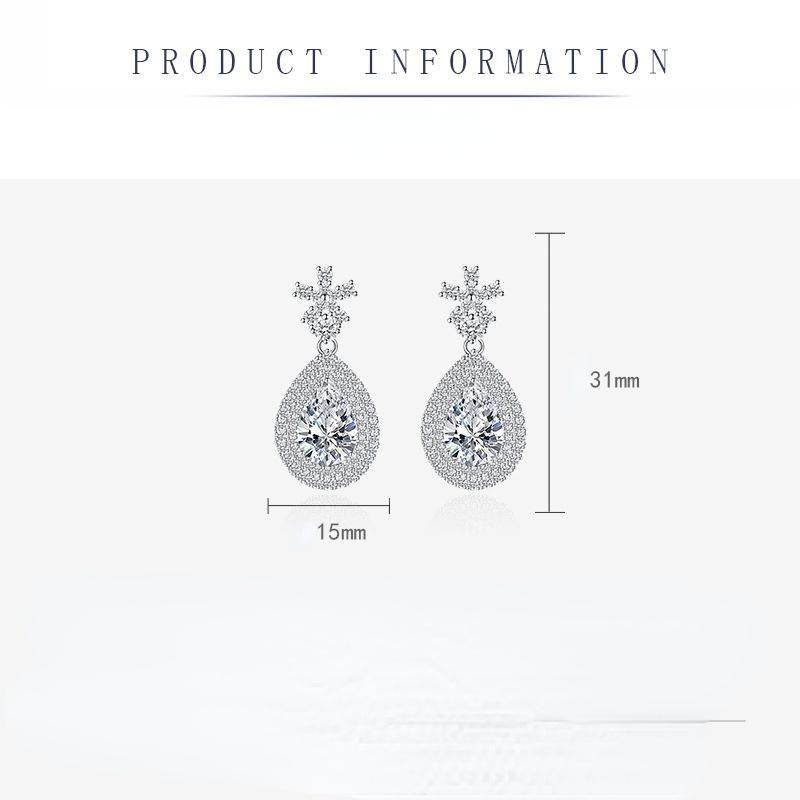 Sace Gems Náušnice sklopné náušnice pre ženy ako darčeky na svadbu