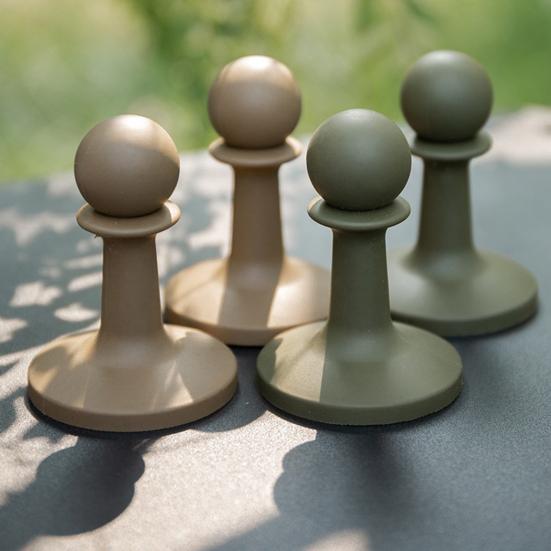 4 Peças Cobertura de Ponta de Haste de Lona Proteções contra Raios Tampa Acessórios Protetores de Isolamento de Ponta de Haste de Suporte para Acampamento Caminhada Toldo Tenda Abrigo