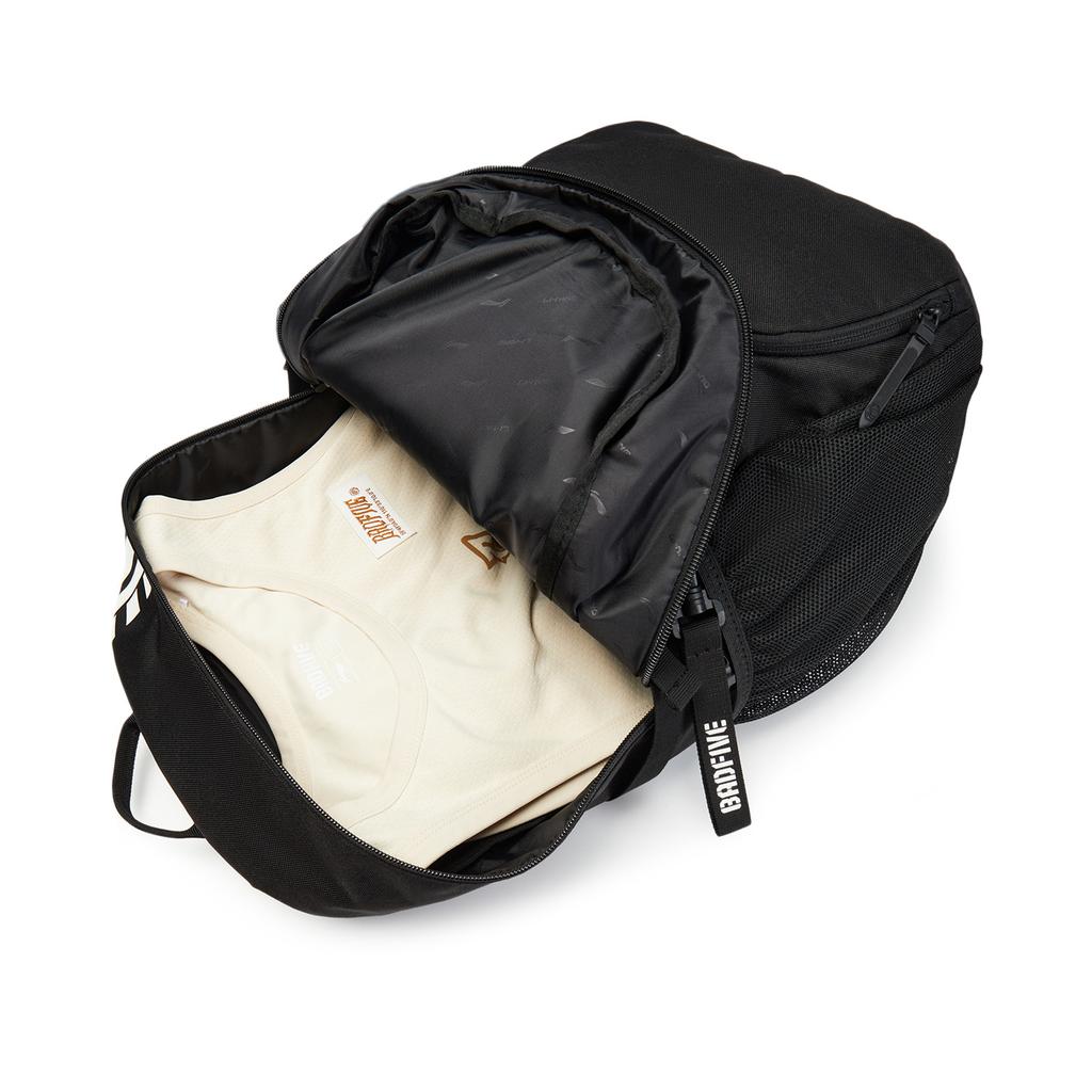 New LiNing BadFive Polyester Students Backpack Regular Unisex Black ABSV093-1