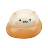 1/2/3Pcs Chestnut Hamster Squeeze Toy Anxiety Stress Relief Hamster Pinch Sensory Toy Teens Adults Soft TPR Calming Animal Fidget Toy