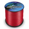Ashconfish "Colorfast" PE 4-strand Fishing Line, 1000m, Ultra-Strong, High Sensitivity, Abrasion Resistant, Low Stretch, Red, Suitable for Boat Fishin