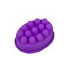 3D Silicone Soap Mold Massage Shape Mold For Massage Therapy Soap Making Tool Oval Spa Soap Mould Crafts Accessories