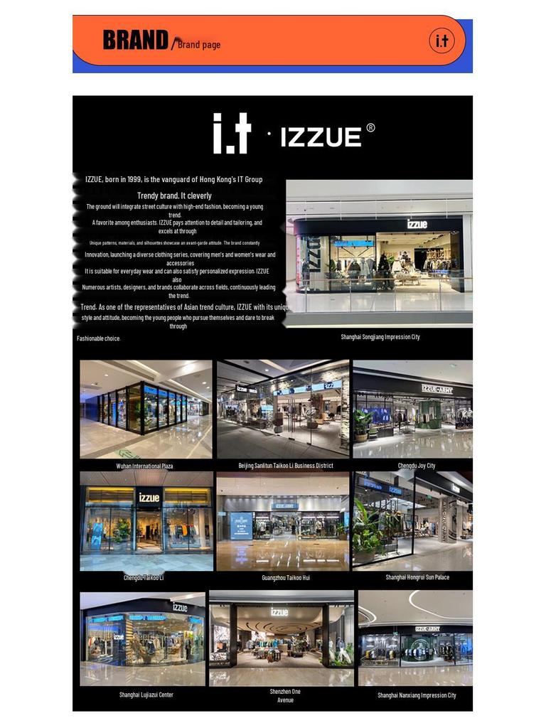 Izzue IT Men's Straight-Leg Loose Fit Jeans