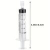 10/20 Stück 5ml Spritze Kunststoff Parfümspender Werkzeug Nachfüllungen Kosmetik zur quantitativen Verteilung von nachfüllbaren Flaschen