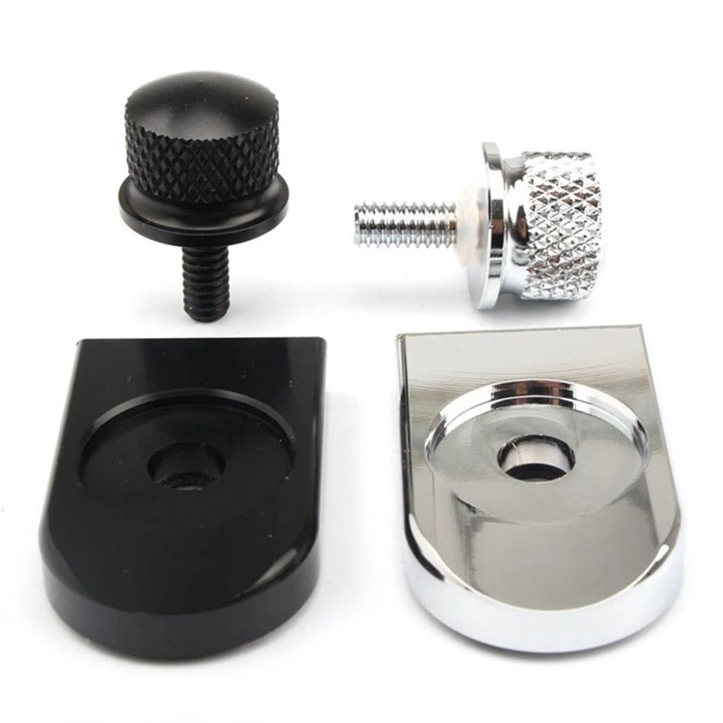 Hliníkový úchyt šroubu sedla Kryt knoflíku pro montáž šroubu Odolný proti korozi Knoflík pro montáž sedla Motocyklové příslušenství pro Harley