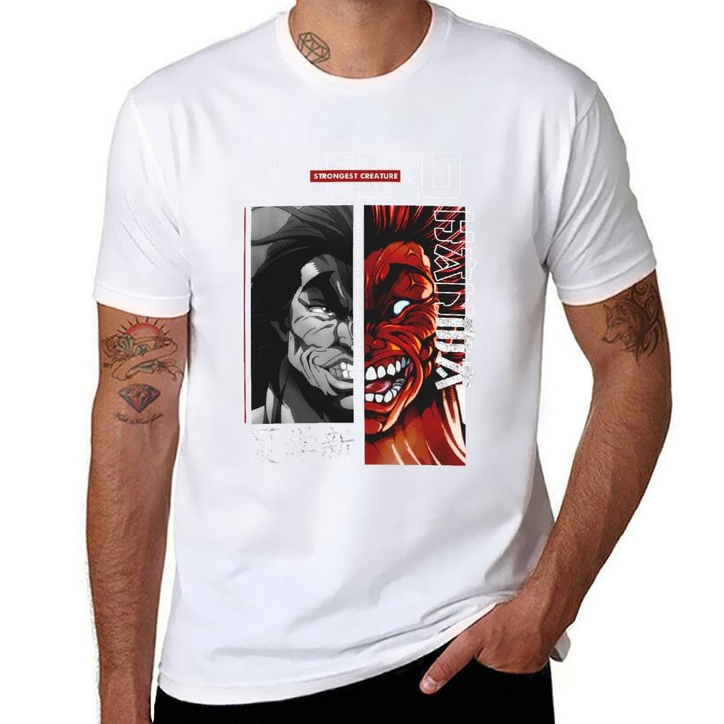 Yujiro Hanma The Strongest Creature Tshirt Casual Daily Outfit Tshirt