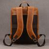 2026 New Fashion Leather Bagpack Bag 14 15.9 Laptop Backpack For Man Male Genuine Leather Men's Travel Bagpack Crazy Horse Skin