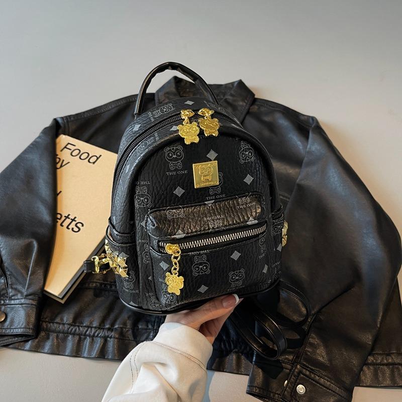 Plecak Plecak Damski Damski Nowy Modny Wysokiej klasy Torba Szkolna Dziewczęca Studentka Kolegium Podróżna Torebka Trend